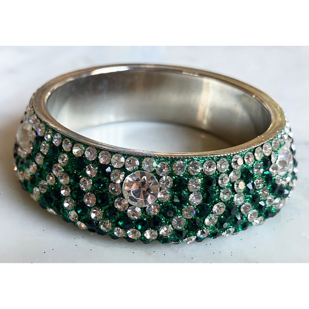 Rhinestone Statement Bangle